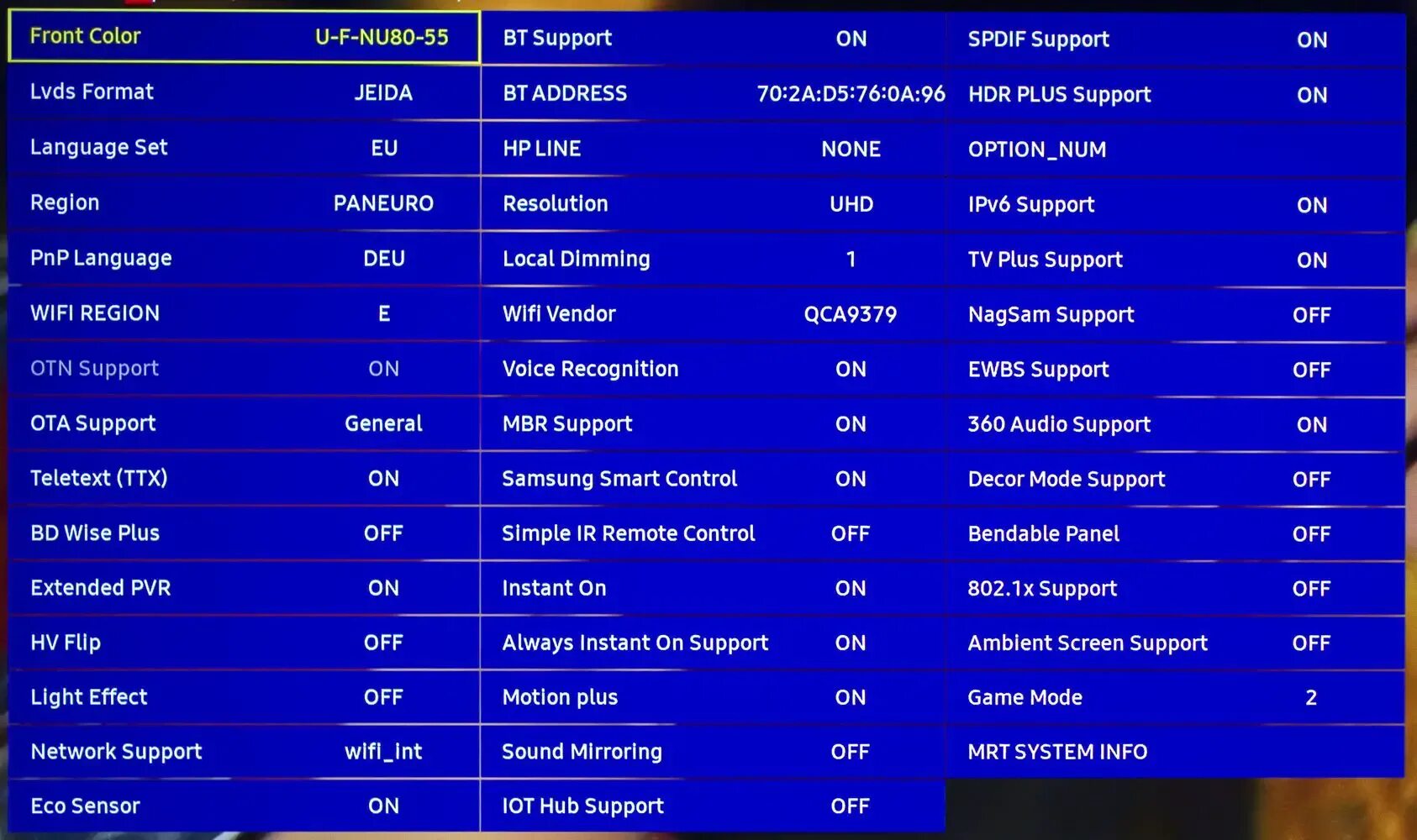 Сервисное меню Samsung. Сервисное меню ТВ самсунг. MRT option в сервисном меню Samsung. Sub option Samsung. Сервисное меню телевизора samsung