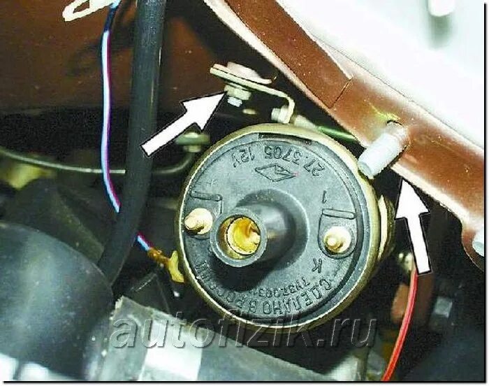 Подключение катушки зажигания 2109