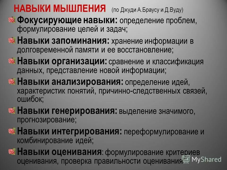 Уровень навыков мышления. Навыки мышления. навыки критического мышления. умение мышления. мыслительные навыки.