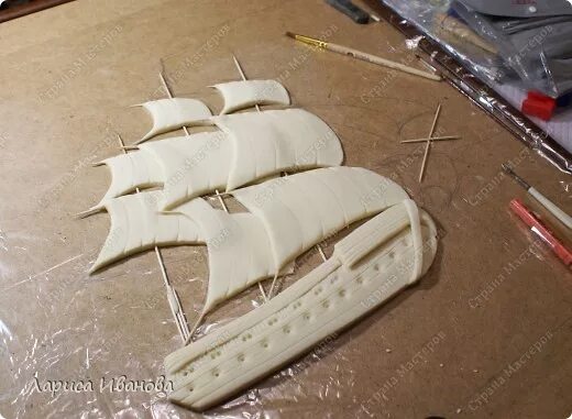 Кораблик из соленого теста на 23 февраля. Поделка из соленого теста кораблик. Корабль из теста. Кораблик из соленого теста. Кораблик из соленого теста.