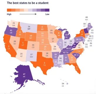 Texas ranks as 3rd-best state for college students in new study.