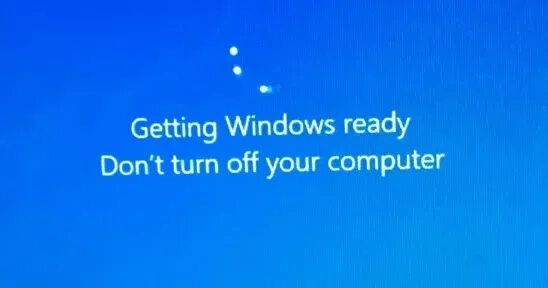 Getting Windows ready don't turn off your Computer. Getting Windows ready. Getting Windows ready перевод. Getting ready Windows 10.