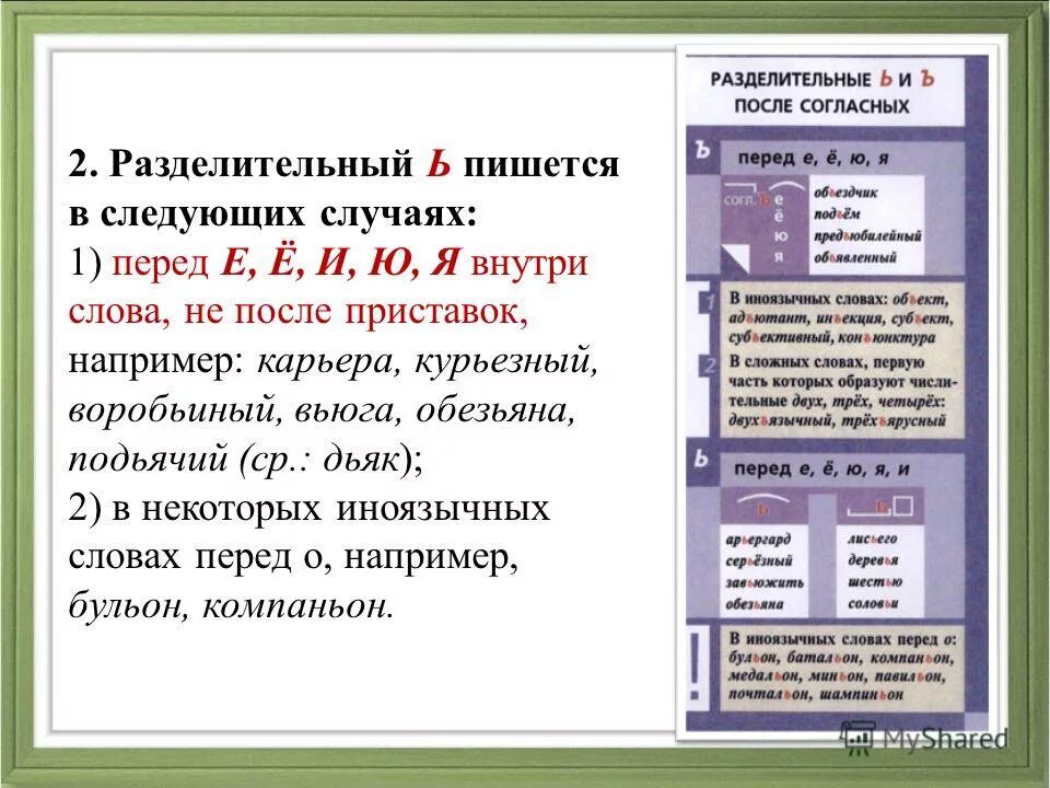 Подьячий как пишется. Разделительный после приставки. Пишется после приставки на согласный перед буквами. Разделительный ь пишется. Разделительный ь знак не пишется после.