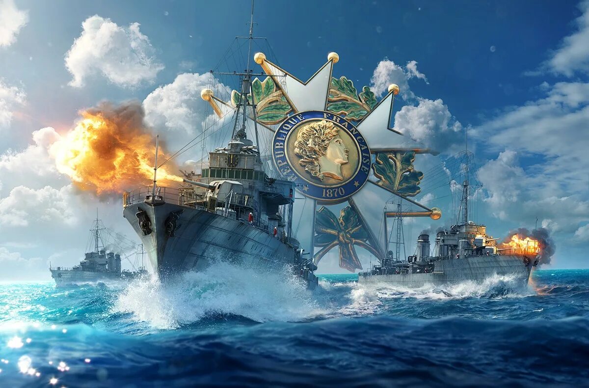 Сайт world of warships. Французские эсминцы варшипс. Ворлд оф варшипс Франция. World of Warships French Destroyers. Корабли Франции в World of Warships.