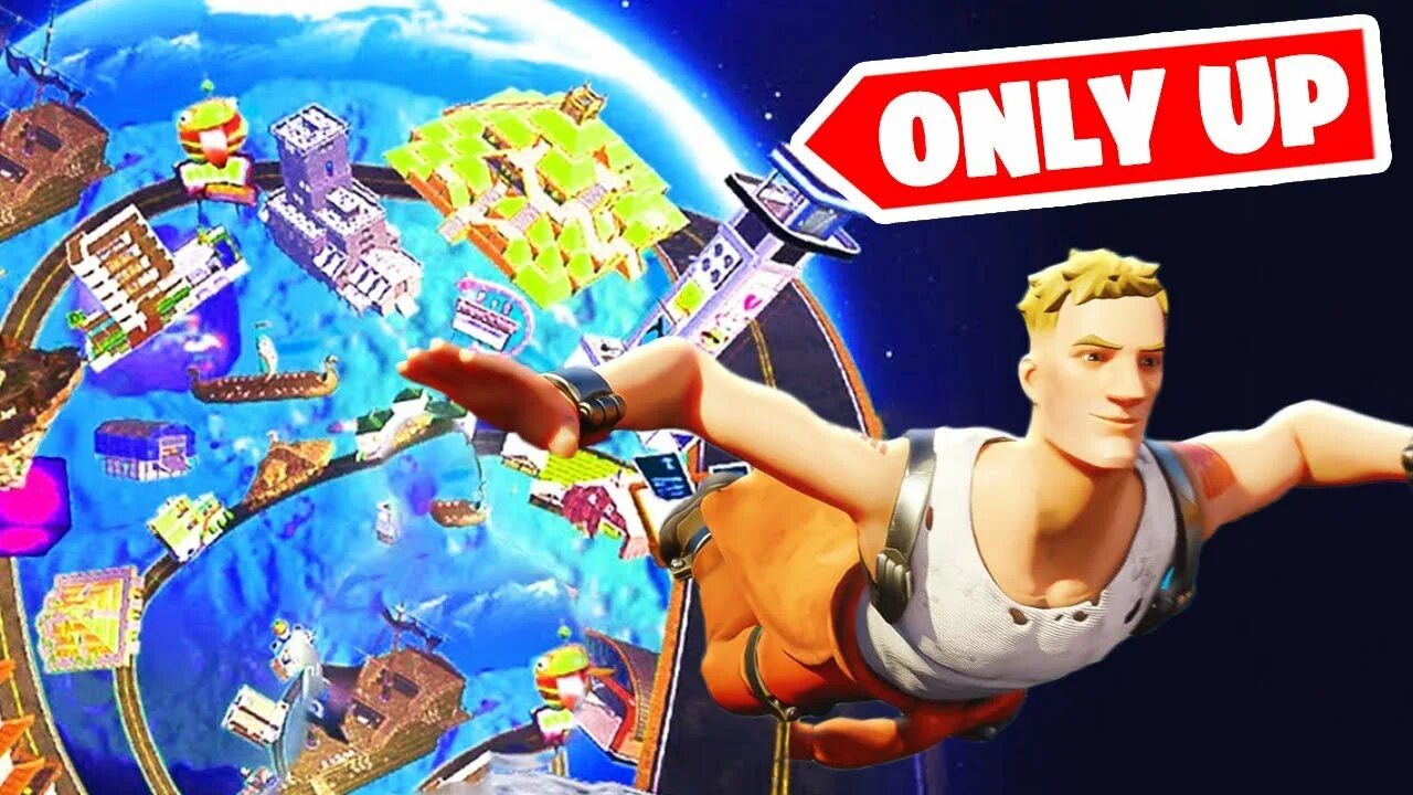 Онли ап. Only up Fortnite. Карта Онли ап. Only up 2. Only up 4