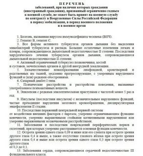 Контракт ограниченно годным