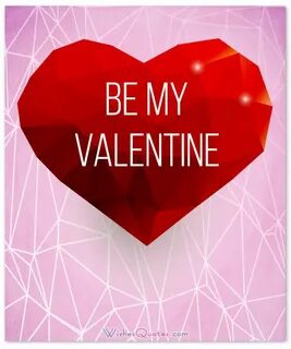 Be my valentine