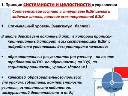 Шамова управление образовательными системами