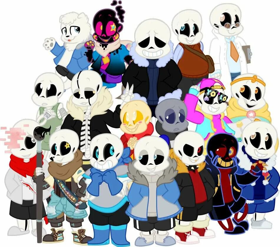 Санс имена всех ау. Санс и ау сансы. Андертейл ау сансы. Сколько ау. Сансы из разных ав.