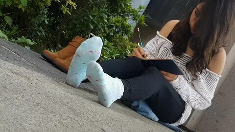 Socks feet 1