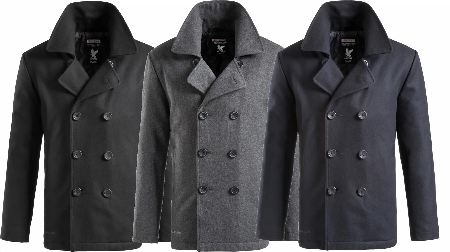 Купить бушлат. Бушлат Surplus us Pea Coat. Куртка Pea Coat Navy, Surplus. Бушлат Pea Coat Brandit. Бушлат Surplus Pea Coat.