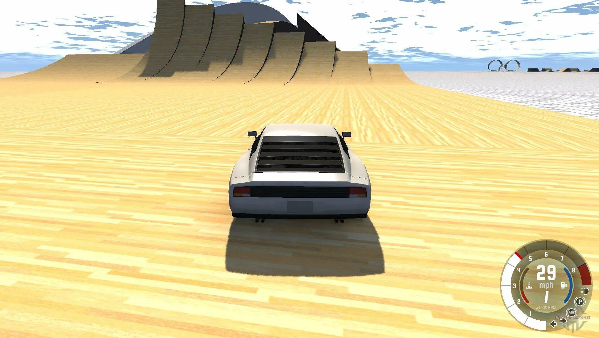 Car jump arena