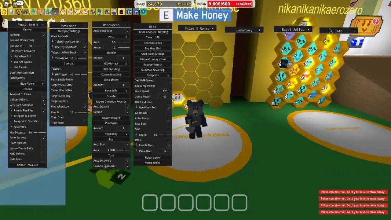 Читы на Bee Swarm. Коды в РОБЛОКС Bee Swarm Simulator. Коды в РОБЛОКСЕ Bee Swarm. Читы на симулятор пчеловода. Коды мьюнинг симулятор