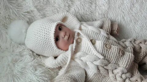 Спицами от 0 до 3 месяцев