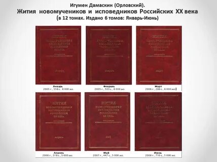 Жития новомучеников