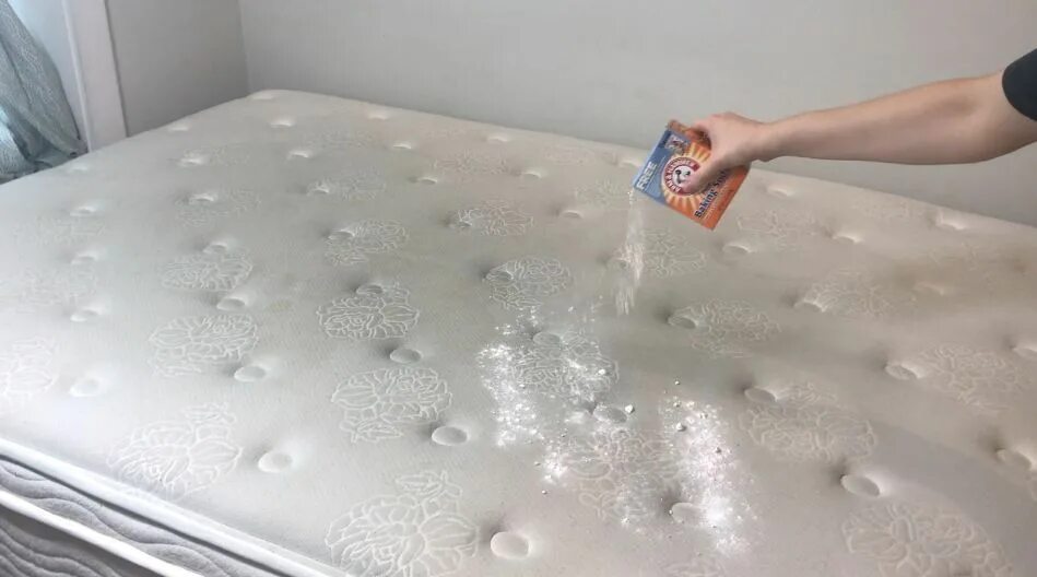 Как вымыть матрас. Mattress cleaning. как содой почистить матрас.