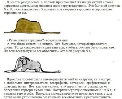 Кто нарисовал слона в удаве