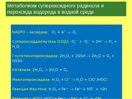 Супероксидный анион радикал