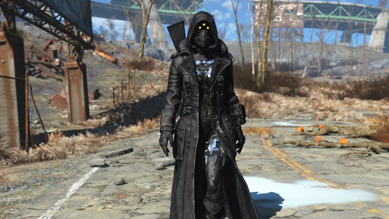 Fallout 4. Fallout 4 outfit/Armor Mod. Fallout 4 броня черной вдовы. Фоллаут 4 черная одежда.