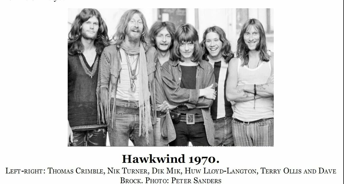 Hawkwind stories from time and space 2024