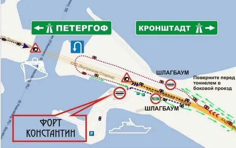 Доехать до кронштадта из спб общественным
