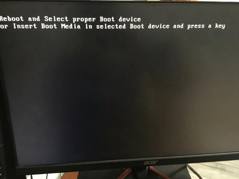 Компьютер пишет reboot. Компьютер Reboot and select proper Boot device. Ошибка Reboot and select proper Boot device. Reboot and select proper Boot device or Insert Boot Media in selected Boot device and Press. Insert Boot Media in selected Boot device and Press a Key.