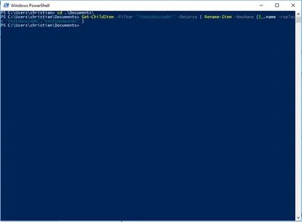 Powershell запуск программы