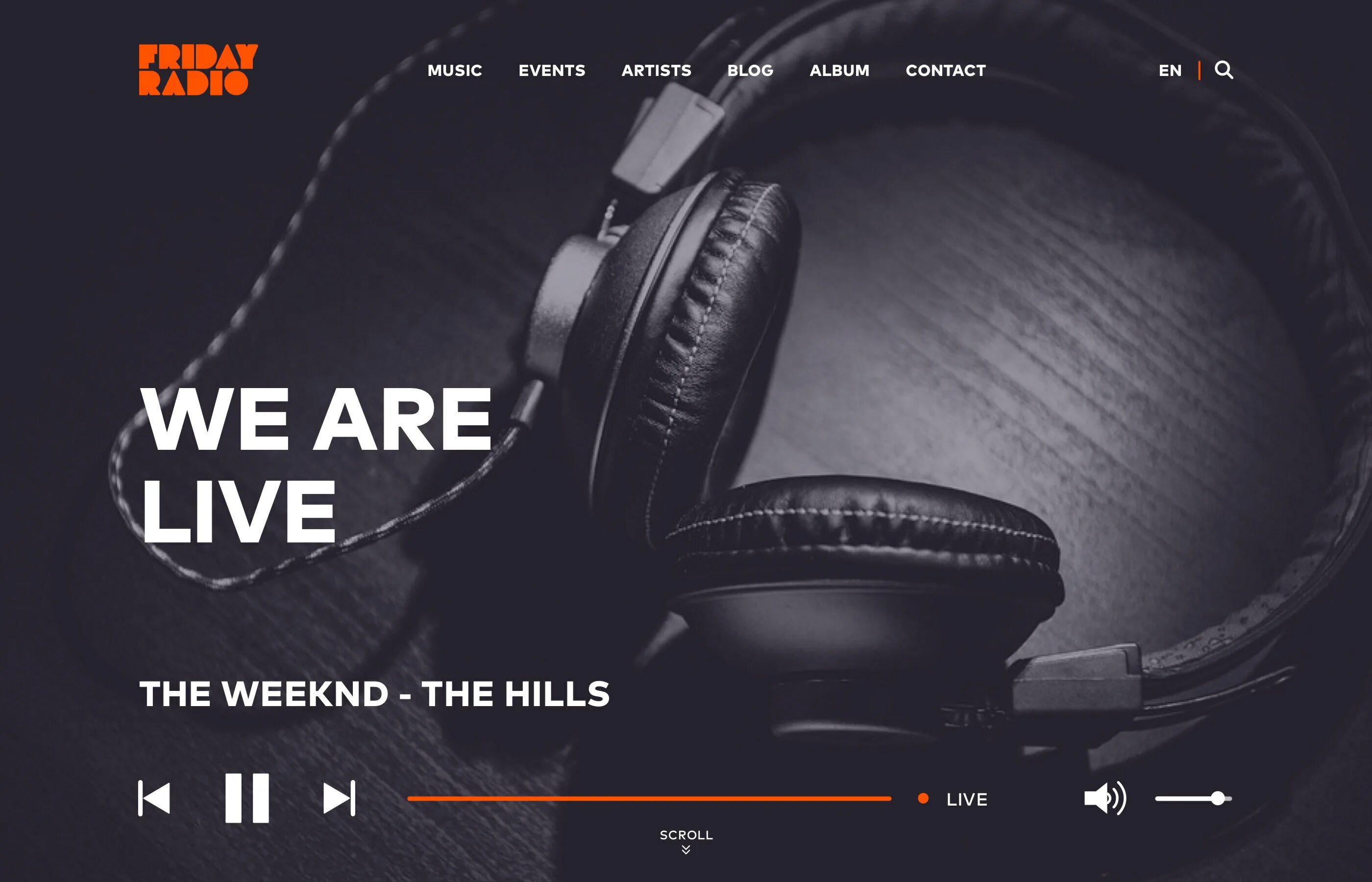 Плейлист шоколад. Radio UX. Radio web Design.