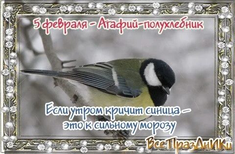 Народные приметы на 5 февраля