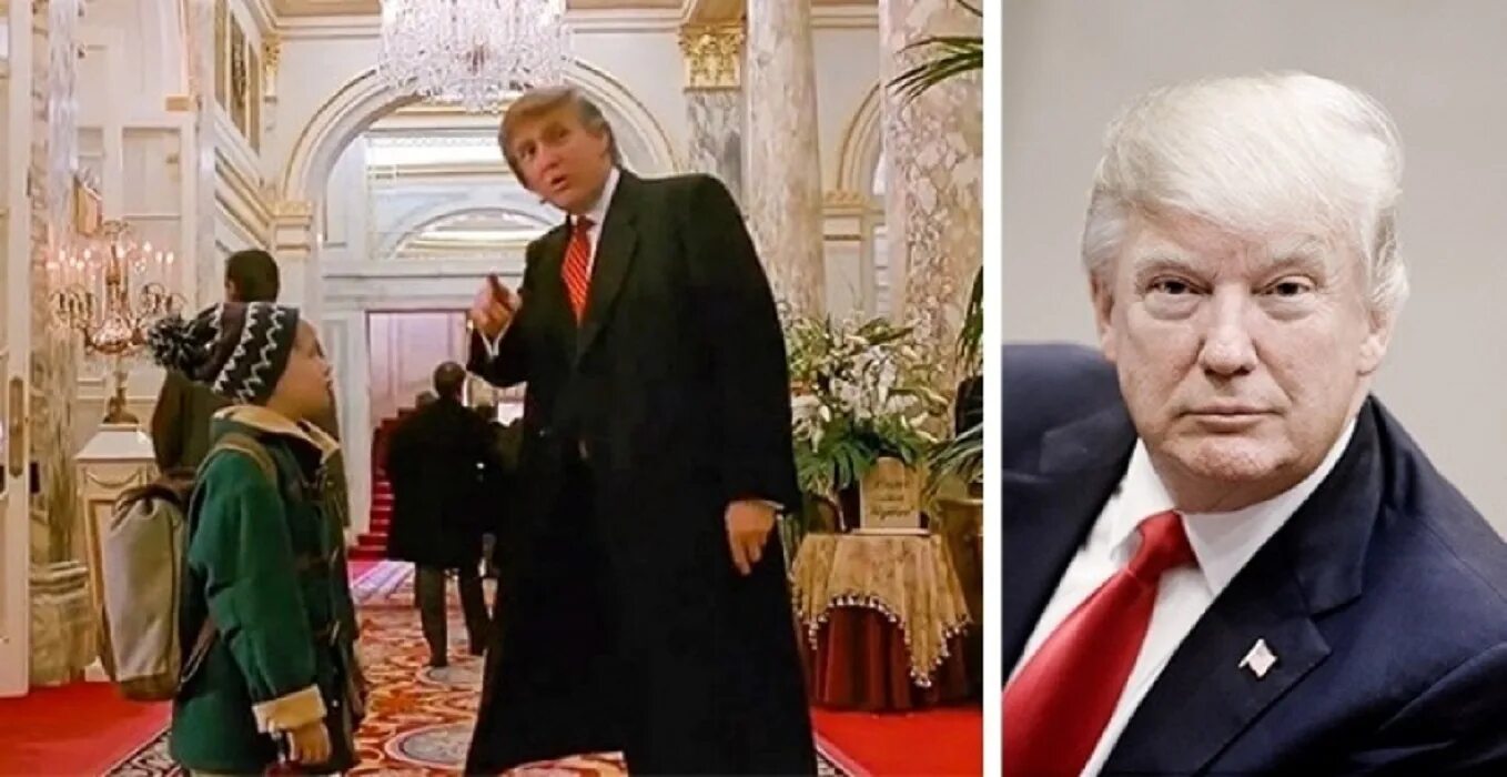 трамп в фильме один дома 2. трамп в один дома фото. один дома 2 трамп в эпизоде. трамп в 1 дома 2. дональд трамп снимался в один дома 2.