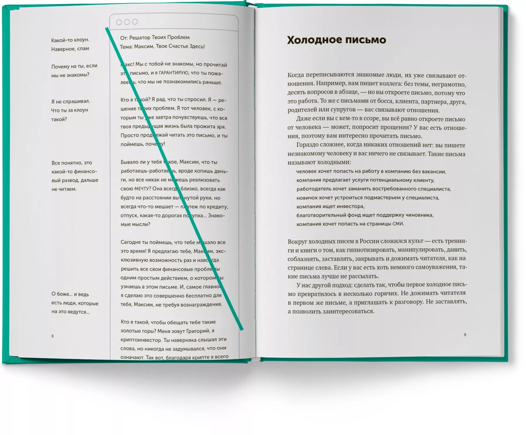 Сообщение потенциальному клиенту