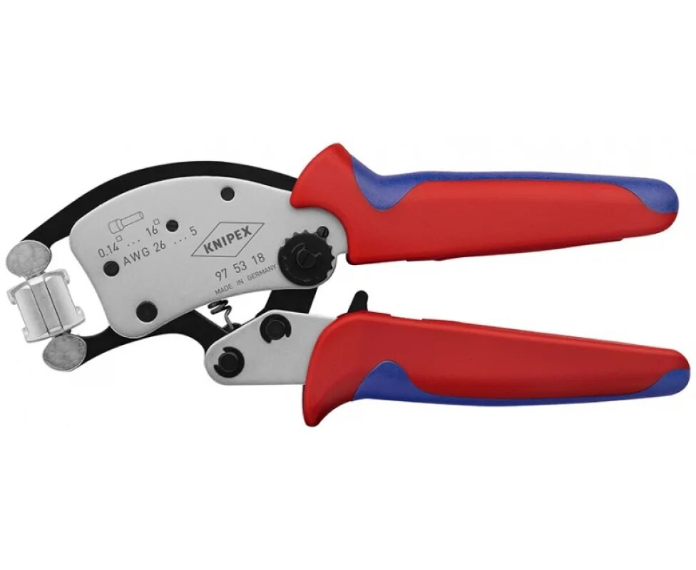 Knipex 97 53 18. Клещи обжимные Knipex 973302. Инструмент для опрессовки Knipex KN-974306. Пресс-клещи Knipex KN-975318. Обжимка для гильз