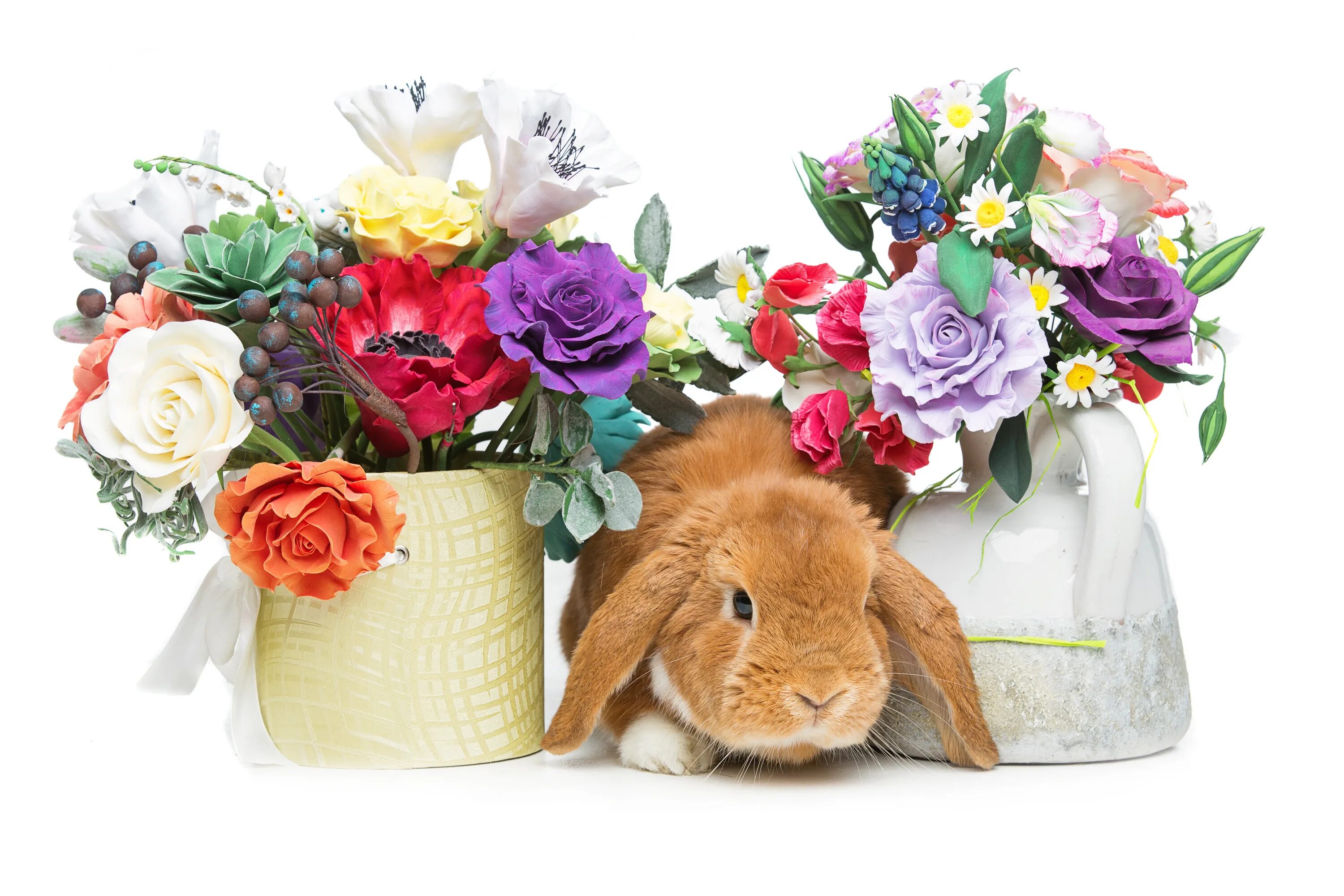 Flower rabbit