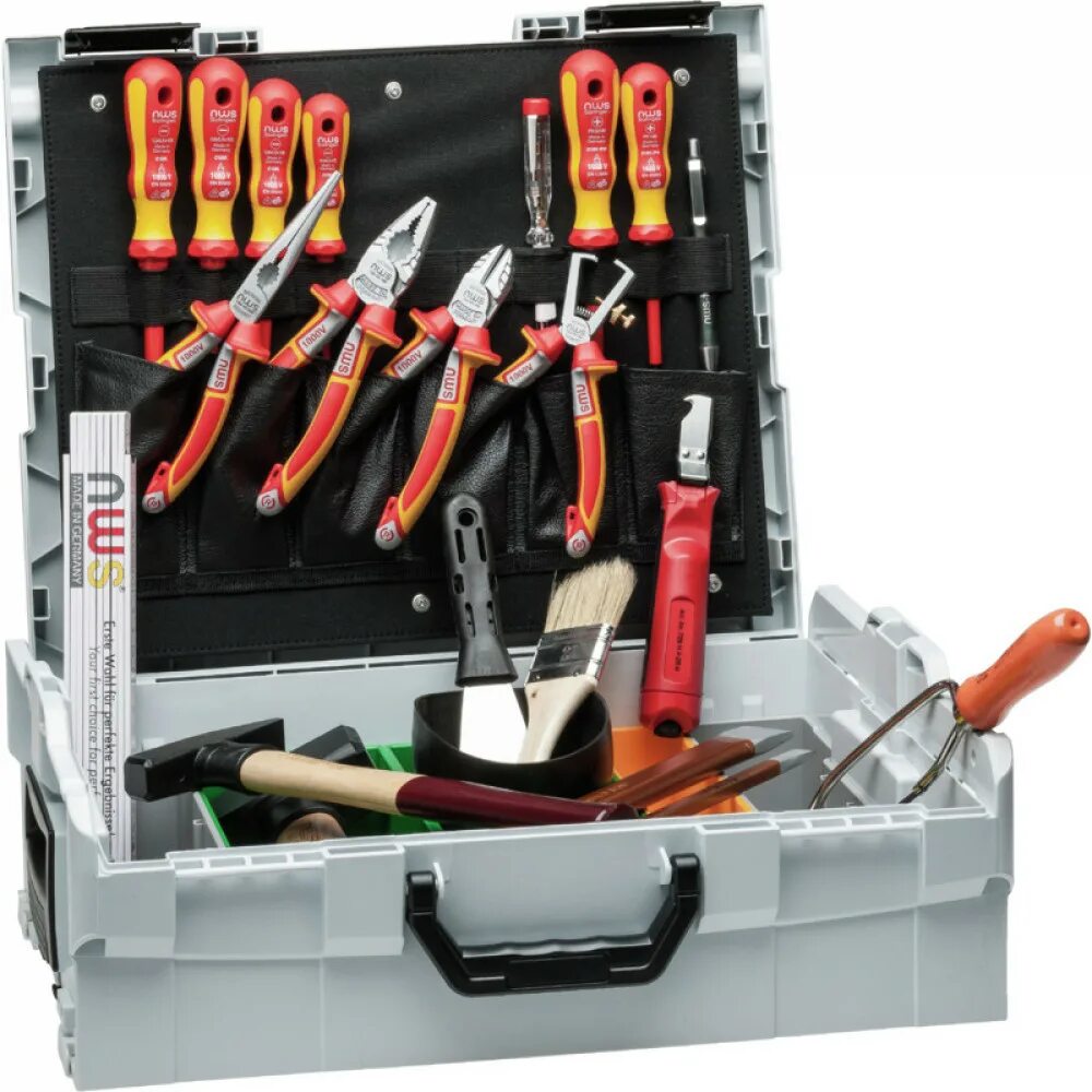 Чемодан с инструментом электрика Sortimo l-Boxx NWS 327-23. Набор инструментов электрика Fit 65137. Набор электрика NWS. NWS L Boxx Mini. Quality tools