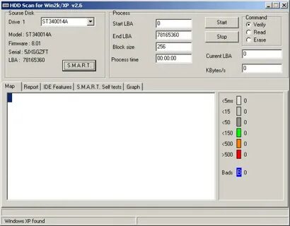 Scan hdd