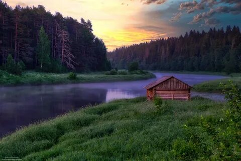 Северный ветер домик у реки