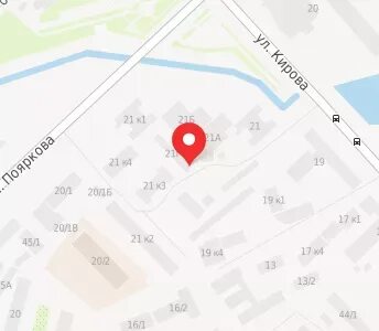 Кирова 21 карта