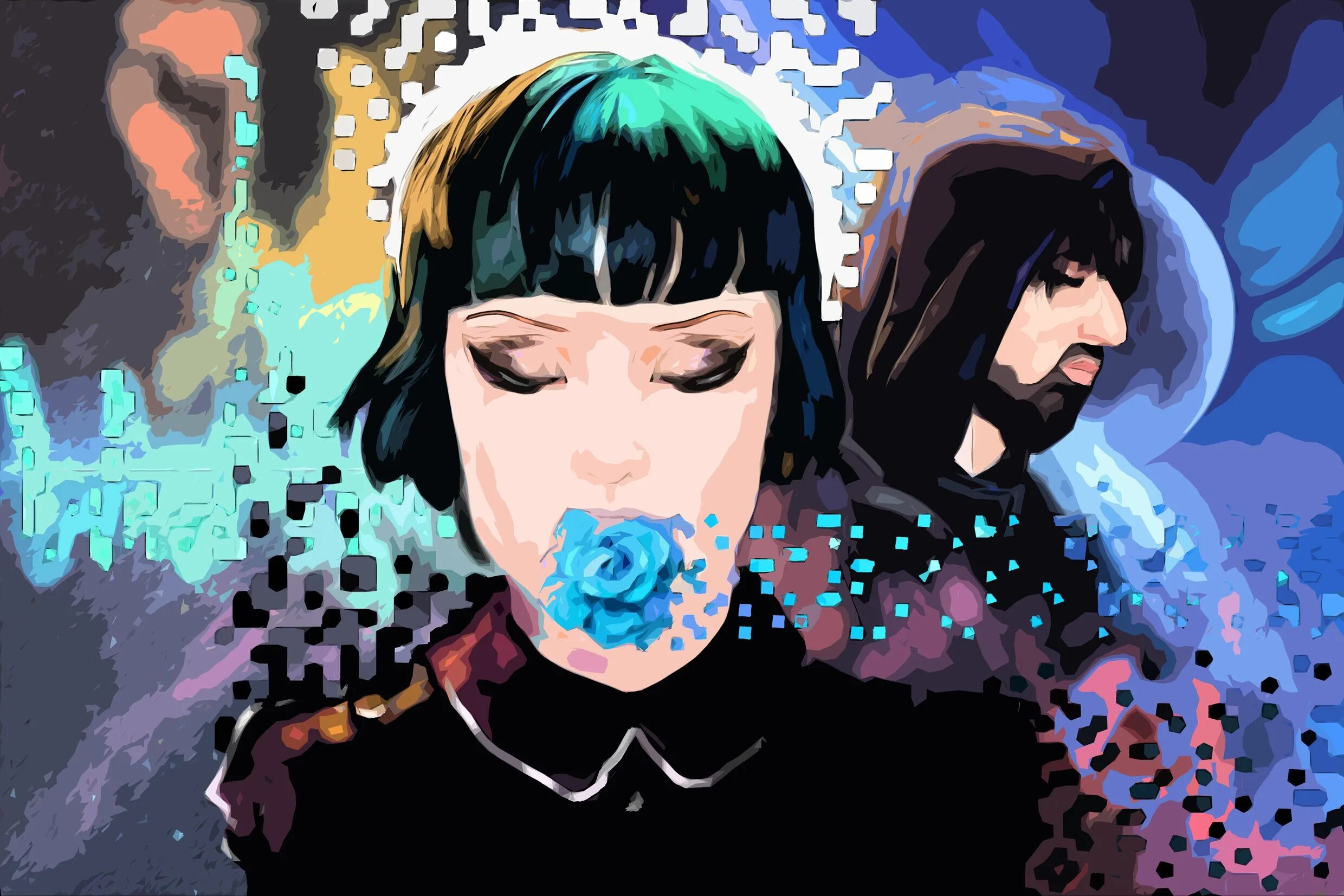 Crystal castles 3. Crystal castles 2025. crystal castles iii. элис гласс арт. crystal castles арт.