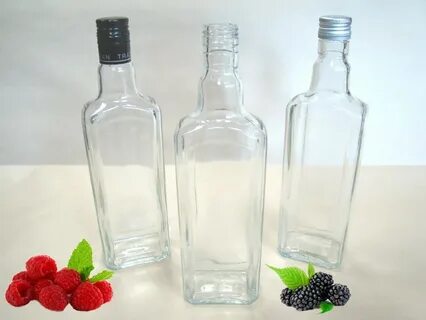Стеклянные бутылки 0.5