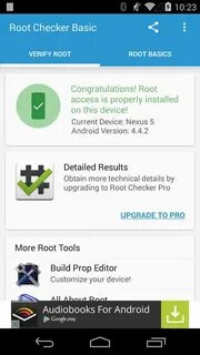 Root installer