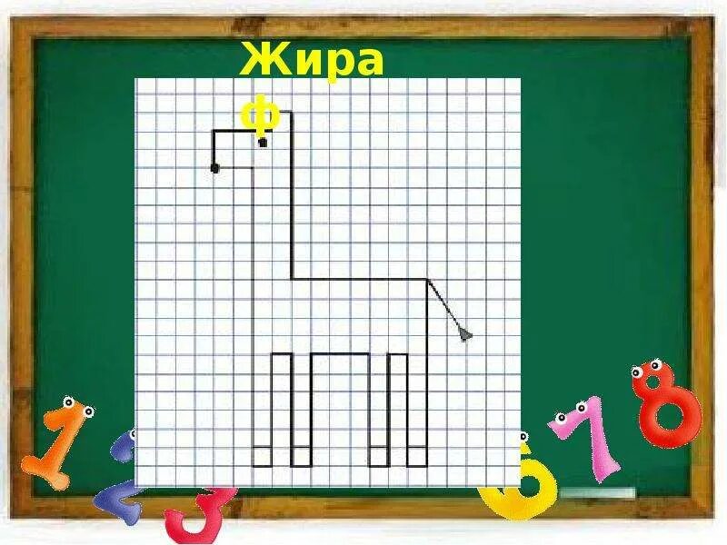 Графический диктант жираф. Графический диктант жирафик. диктант по клеточкам жираф. клетки для графического диктанта жираф.