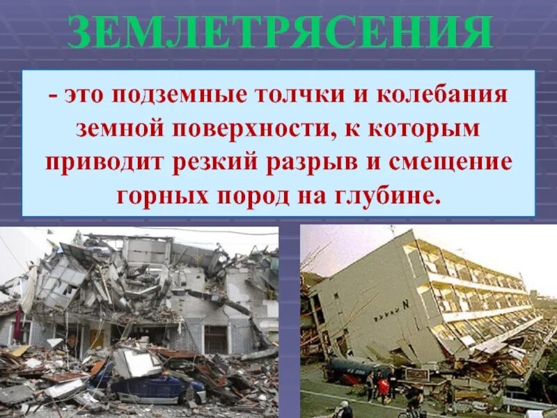 Землетрясение и люди проект по географии Землетрясения и люди проект