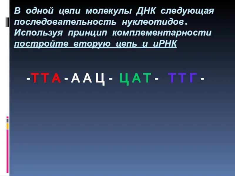 Кодирующая цепь днк имеет последовательность. Принцип комплементарности. Цепь ДНК принцип комплементарности. Биосинтез белка принцип комплементарности. Вторая цепь ДНК принцип комплементарности.