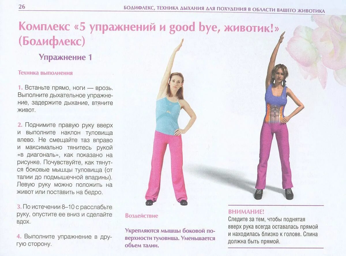 Дыхание с помощью живота. Дыхательная гимнастика для похудения живота бодифлекс.