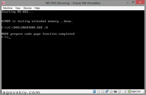 Ms dos 6.22