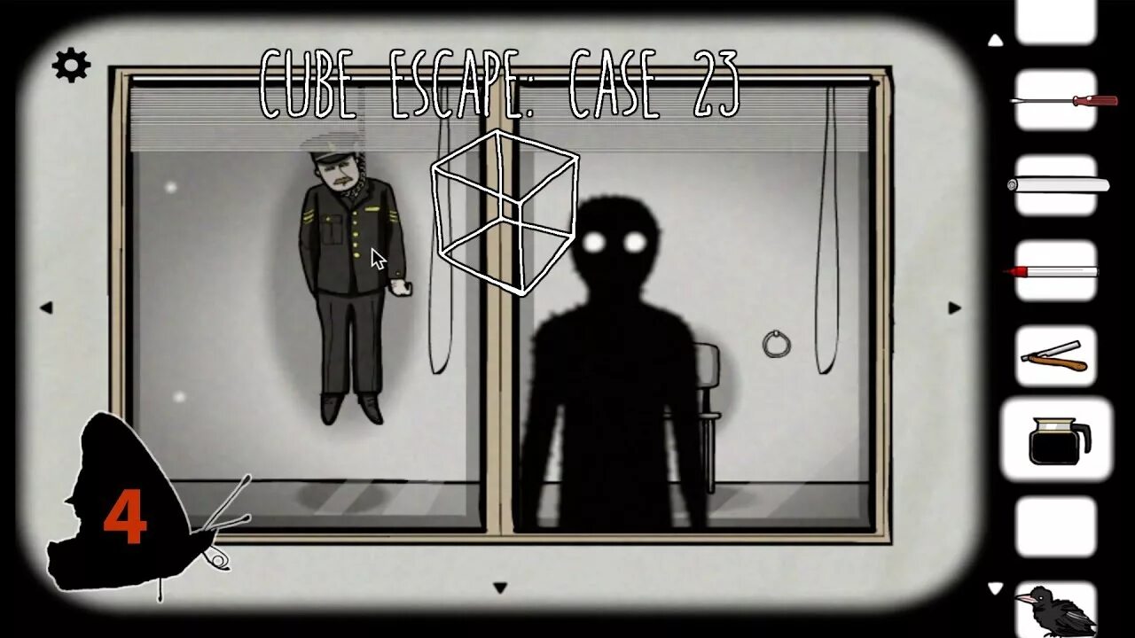 Cube 23 прохождение. Куб Эскейп кейс 23. Cube Escape Case 23. Rusty Lake Case 23. Cube Escape Case 23 печатная машинка.