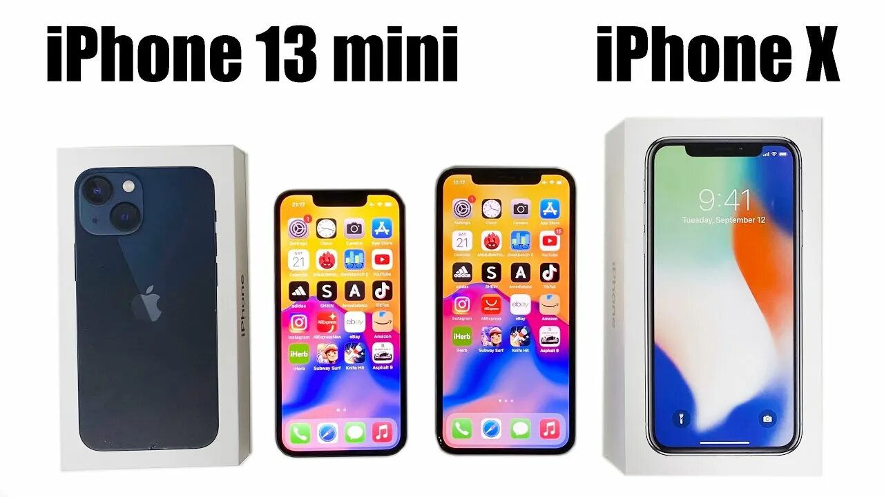 Сравнение 11 и 13 мини