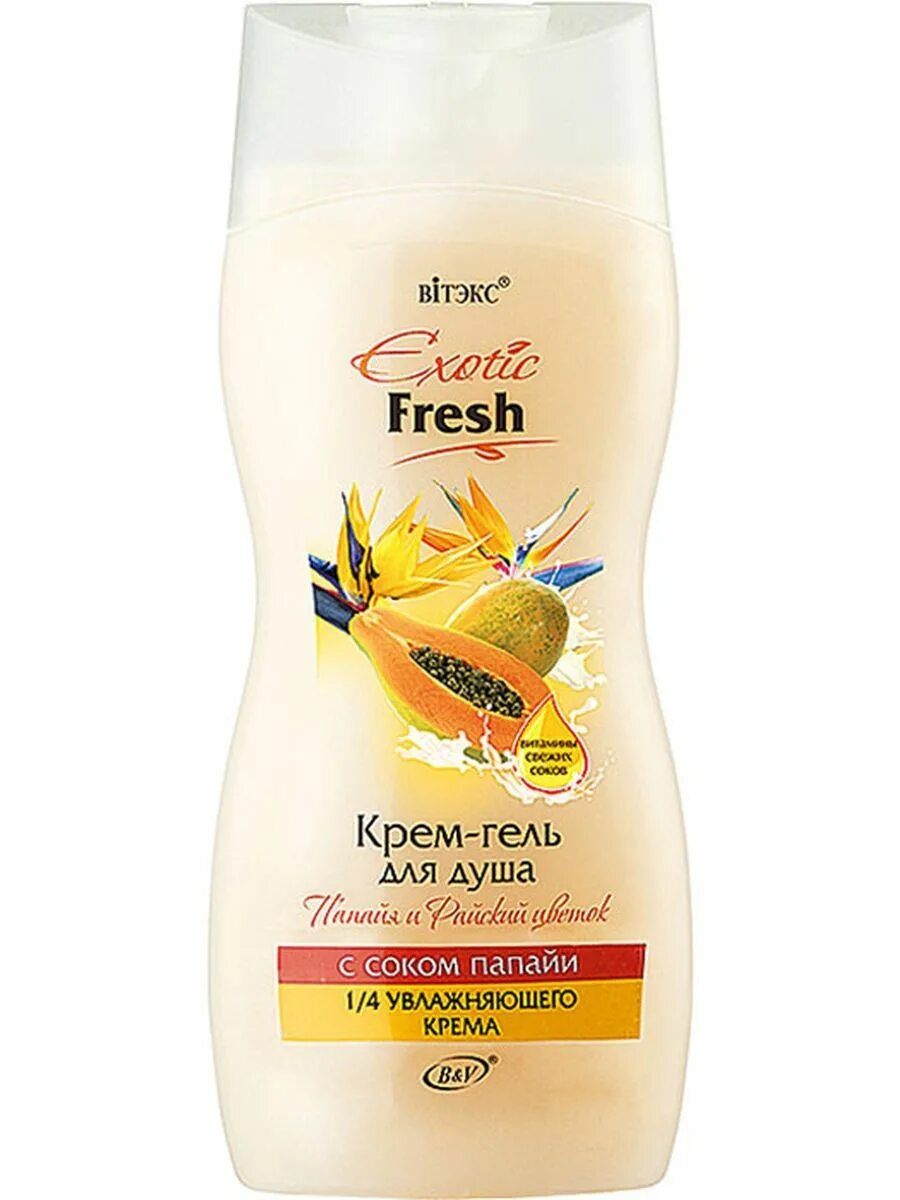 Витэкс exotic Fresh-крем, гель для душа. Крем гель для душа Экзотик Витекс. Exotic Fresh крем-гель д/душа. Exotic Fresh крем-гель д/душа "манго и Магнолия",500мл.h.