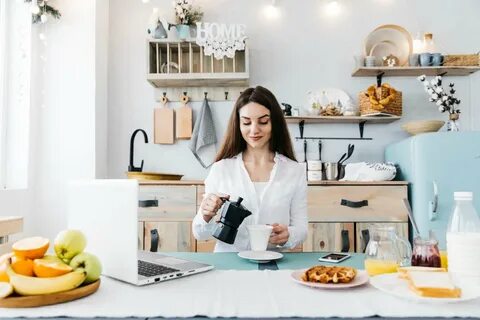 I have breakfast the kitchen