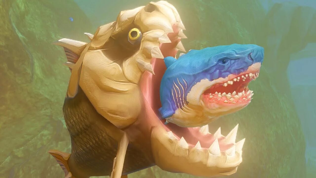 Megalodon fisch